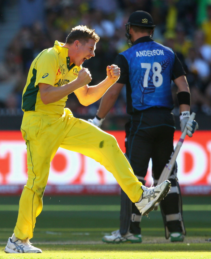 James Faulkner ripped through the New Zealand middle order