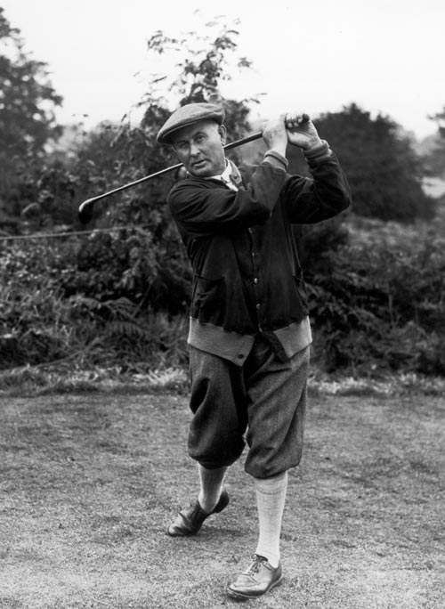 British golfer Harry Vardon