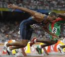 Tyson Gay comes racing out of the blocks